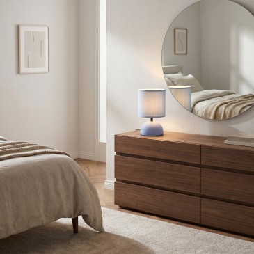 Lume da Comodino in Ceramica 5 varianti E14
