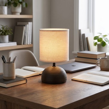Lampe de chevet en céramique 5 variantes E14
