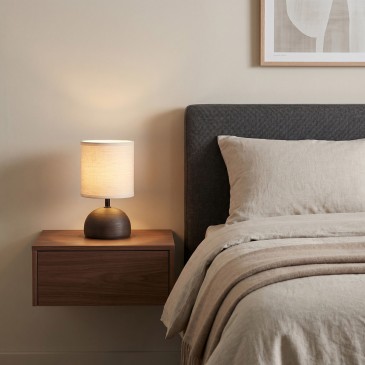 Moderne Keramik-Nachttischlampe | Mondialshop