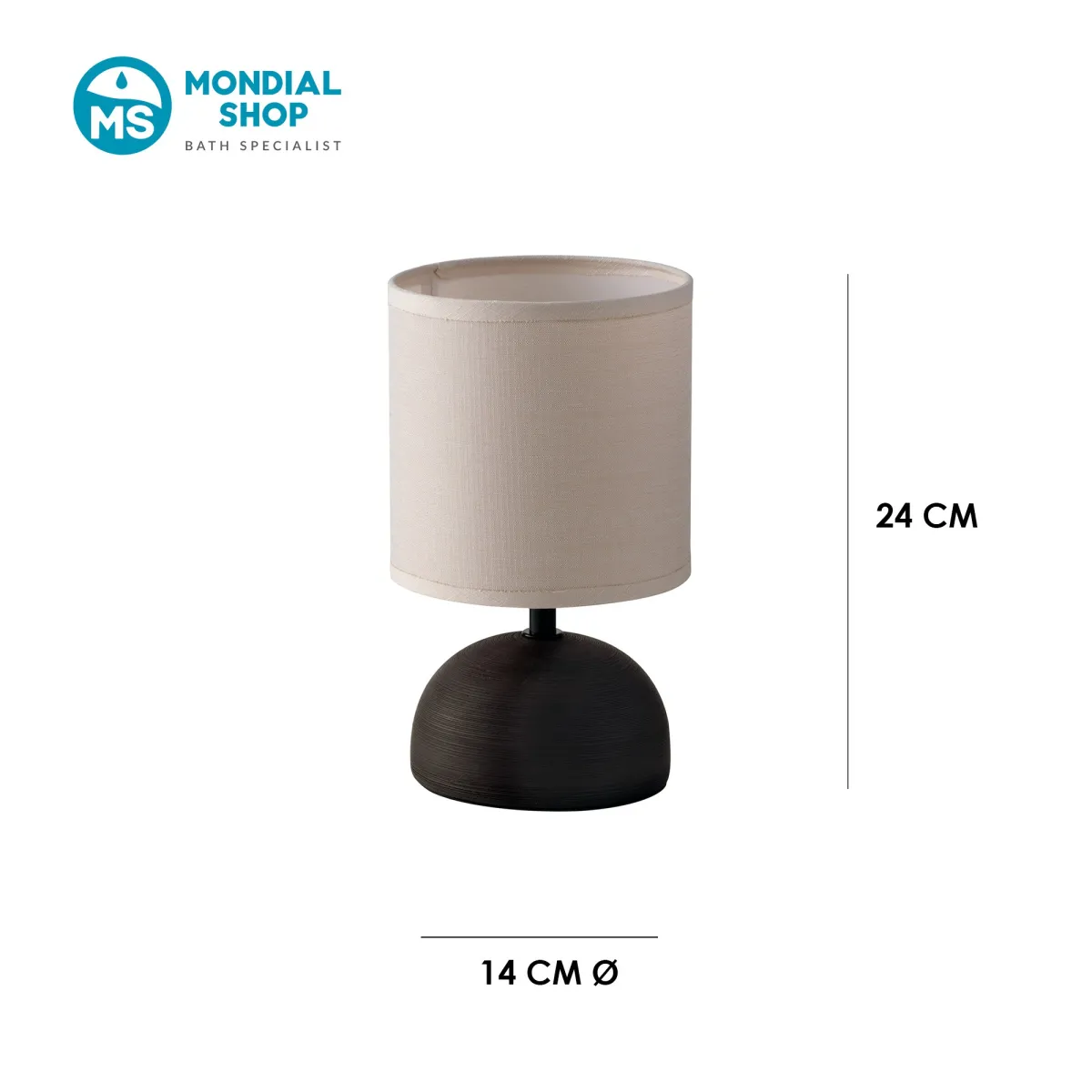 Lampe de chevet moderne en céramique | Mondialshop