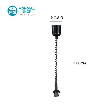 Suspension avec câble textile | Mondialshop