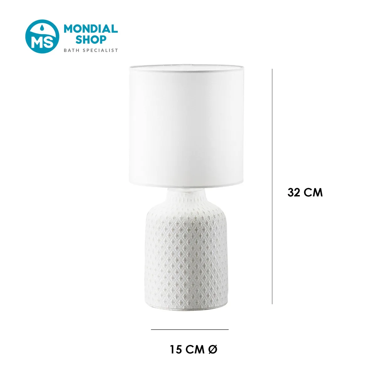 Tisch- oder Nachttischlampe | Mondialshop