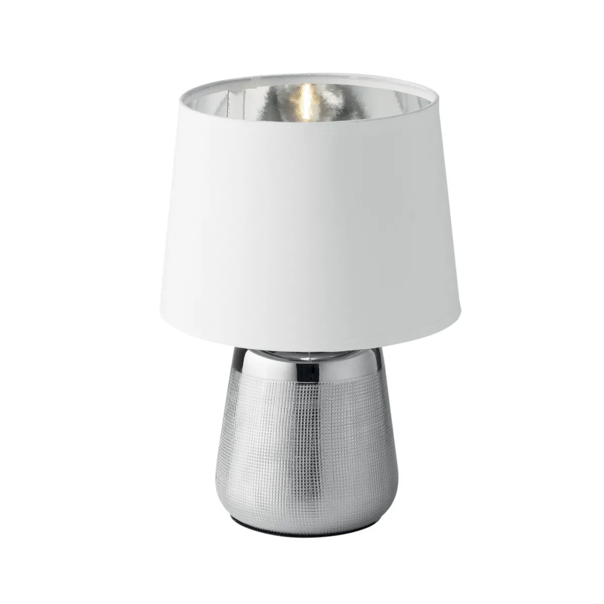 Moderne E14 Tischleuchte in Gold oder Silber | Mondialshop
