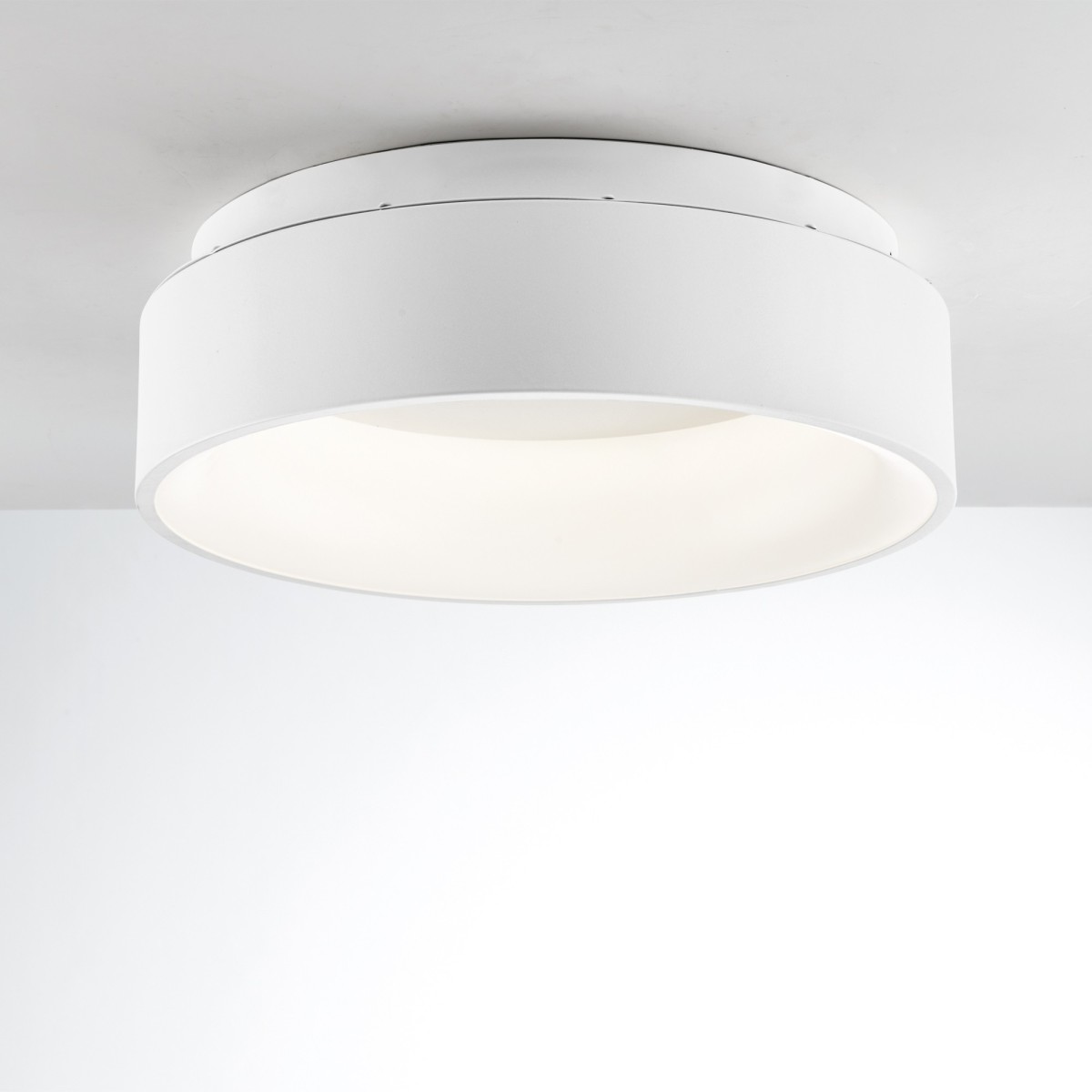 Plafoniera LED a soffitto moderna Bianca