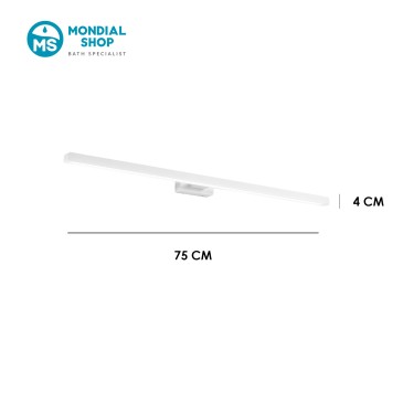 13-W-LED-Wand- oder Spiegelleuchte | Mondialshop