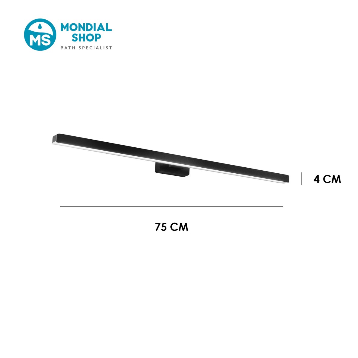 13-W-LED-Wand- oder Spiegelleuchte | Mondialshop