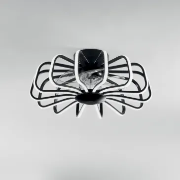 Plafonnier LED 80 W avec ventilateur et télécommande | Mondialshop
