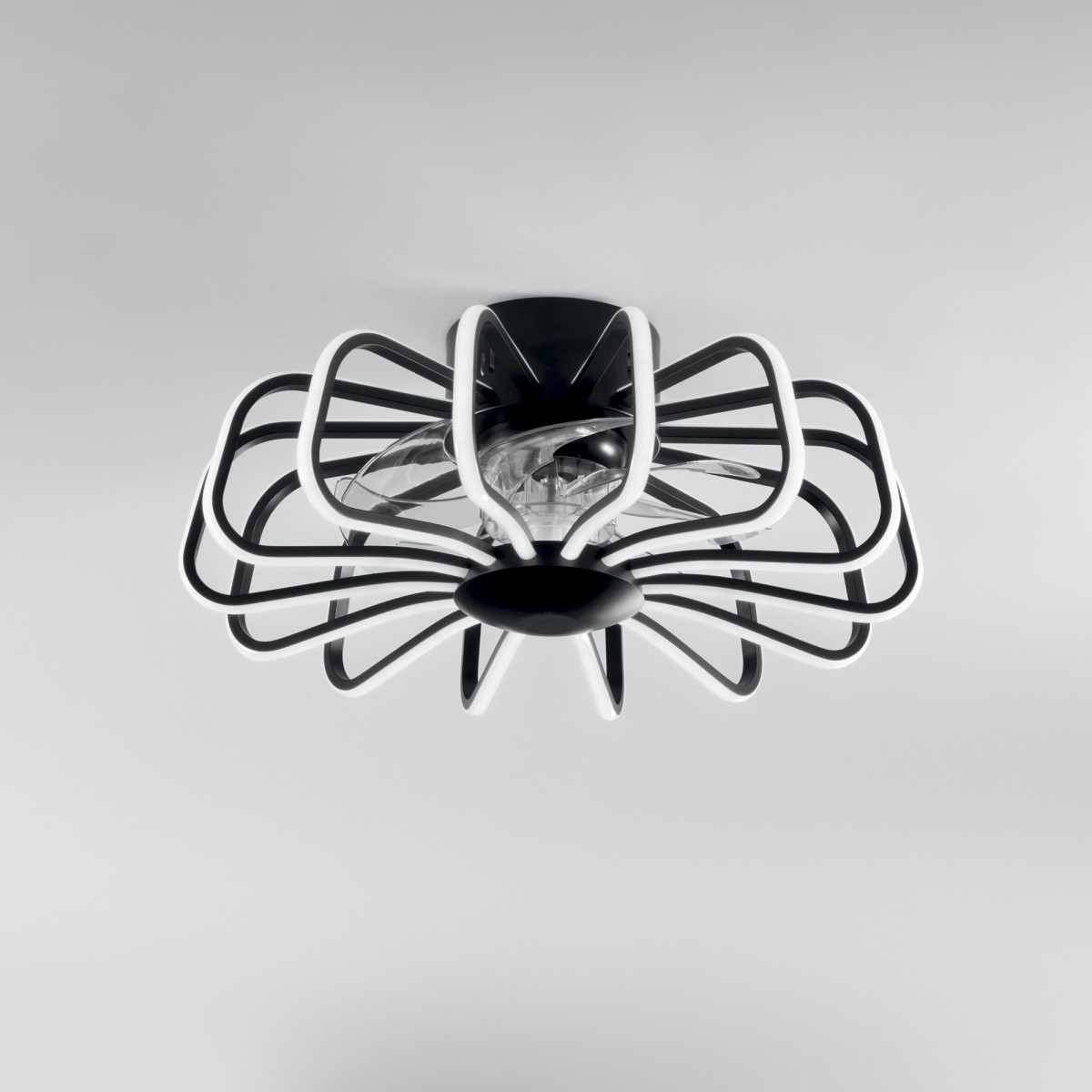 80-W-LED-Deckenleuchte mit Ventilator und Fernbedienung |...