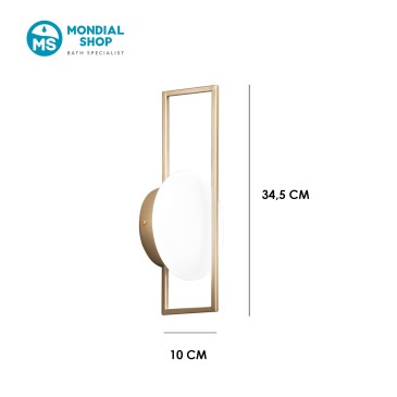 Scheda tecnica applique LED a muro