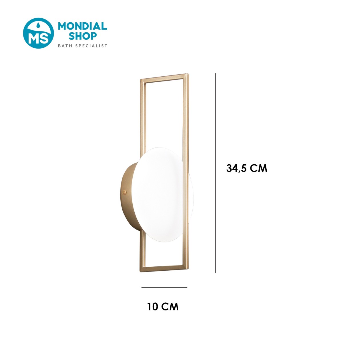 Scheda tecnica applique LED a muro