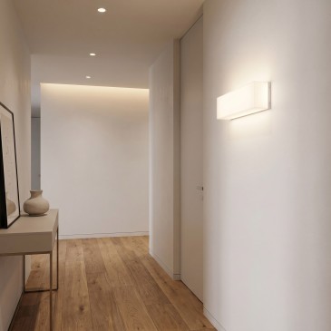 Plafonnier LED blanc rectangulaire moderne et polyvalent