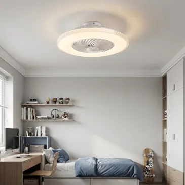 Plafonnier LED avec ventilateur intégré | Mondialshop