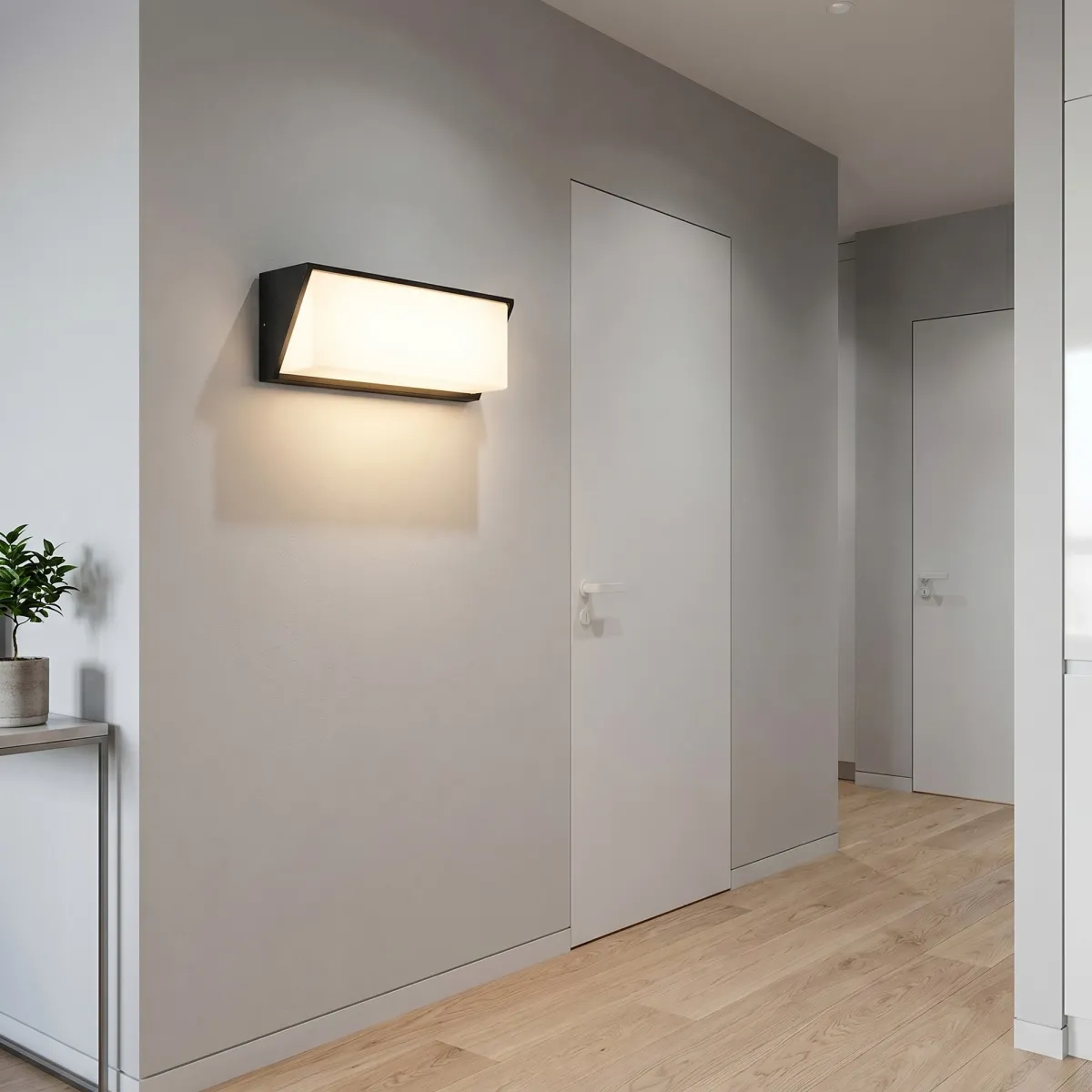 Applique murale LED moderne blanche ou anthracite |...