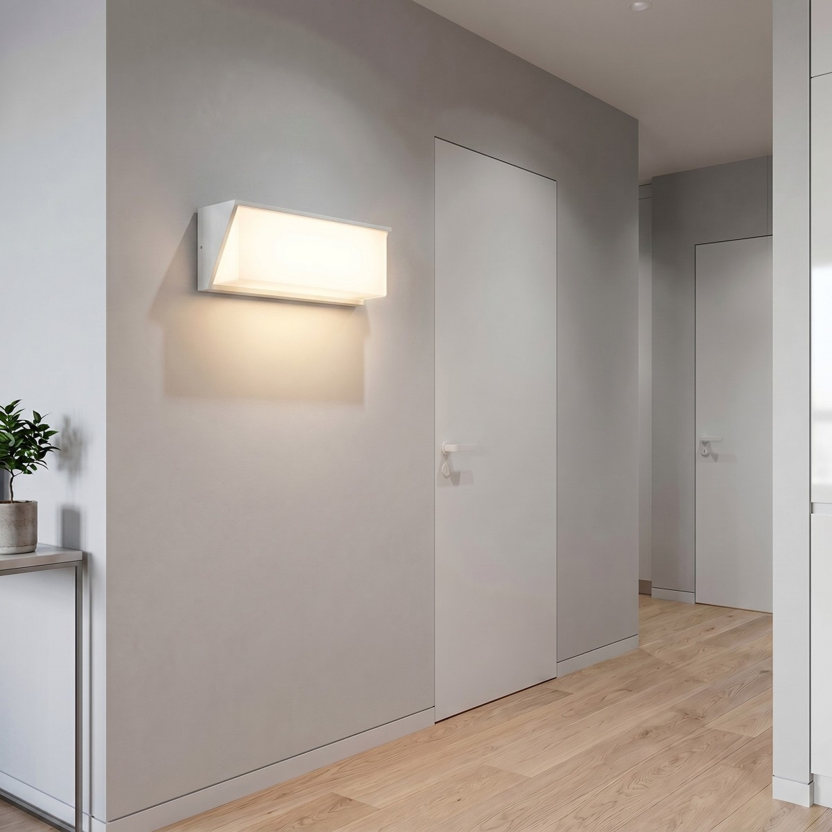 Applique murale LED moderne blanche ou anthracite |...