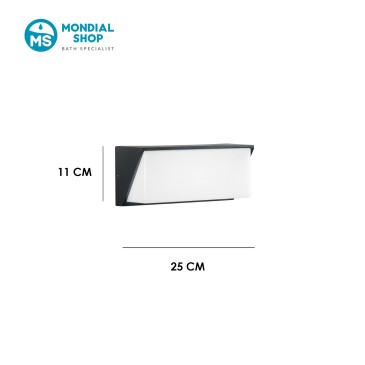 Moderne LED-Wandleuchte in...
