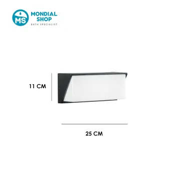 Moderne LED-Wandleuchte in...