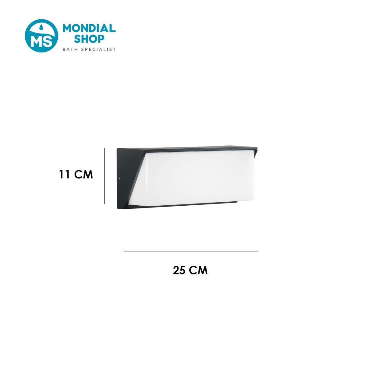 Applique murale LED moderne blanche ou anthracite |...