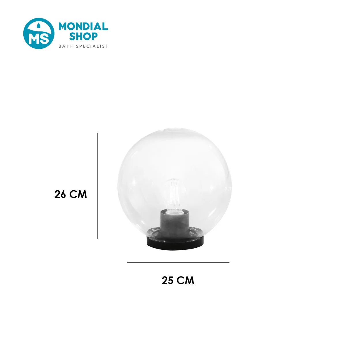 Lampe de table d'extérieur moderne | Mondialshop