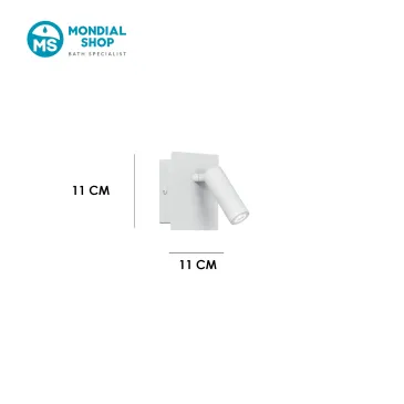 Moderne verstellbare Wandleuchte | Mondialshop