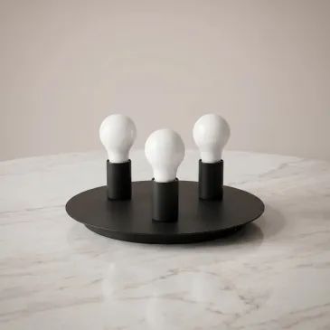 Plafonnier design moderne 3xE27 | Mondialshop