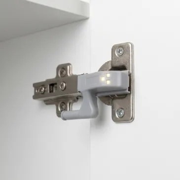 Accessorio copricerniera LED grigio per mobili da interno