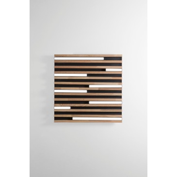 Plafonnier LED 24 W en érable ou chêne | Mondialshop