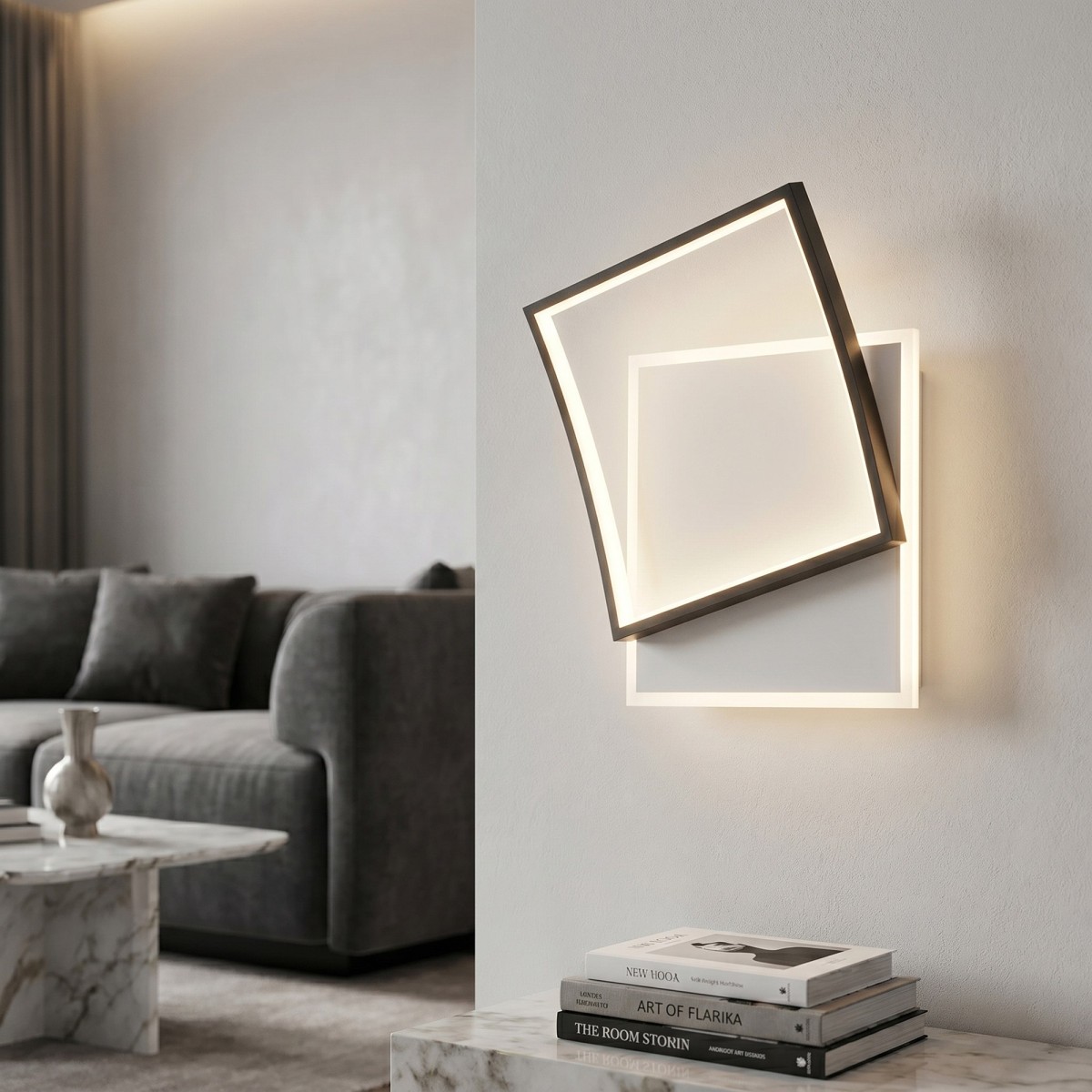Moderne 42-W-LED-Deckenleuchte für den Innenbereich |...