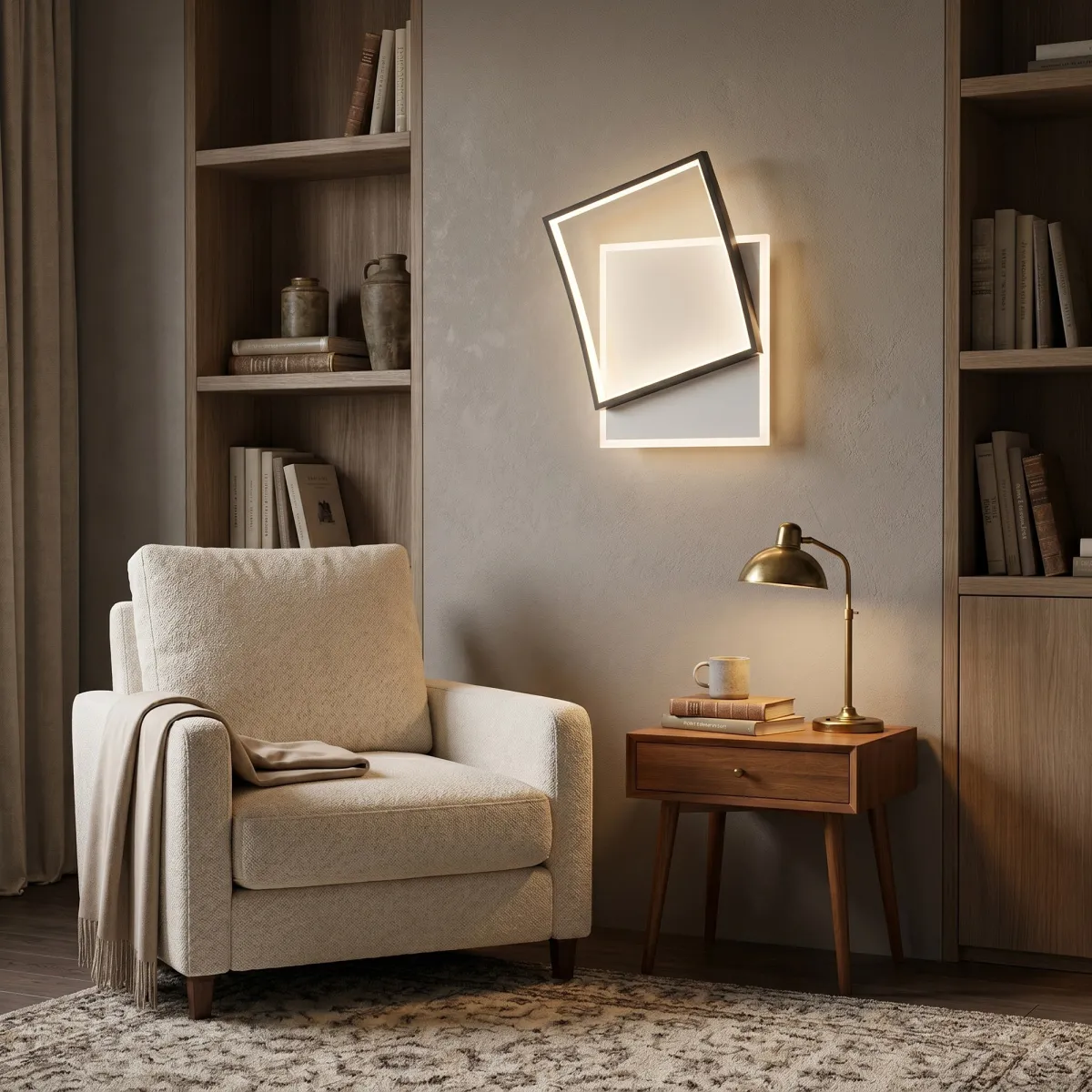 Plafonnier LED moderne 42 W pour intérieur | Mondialshop
