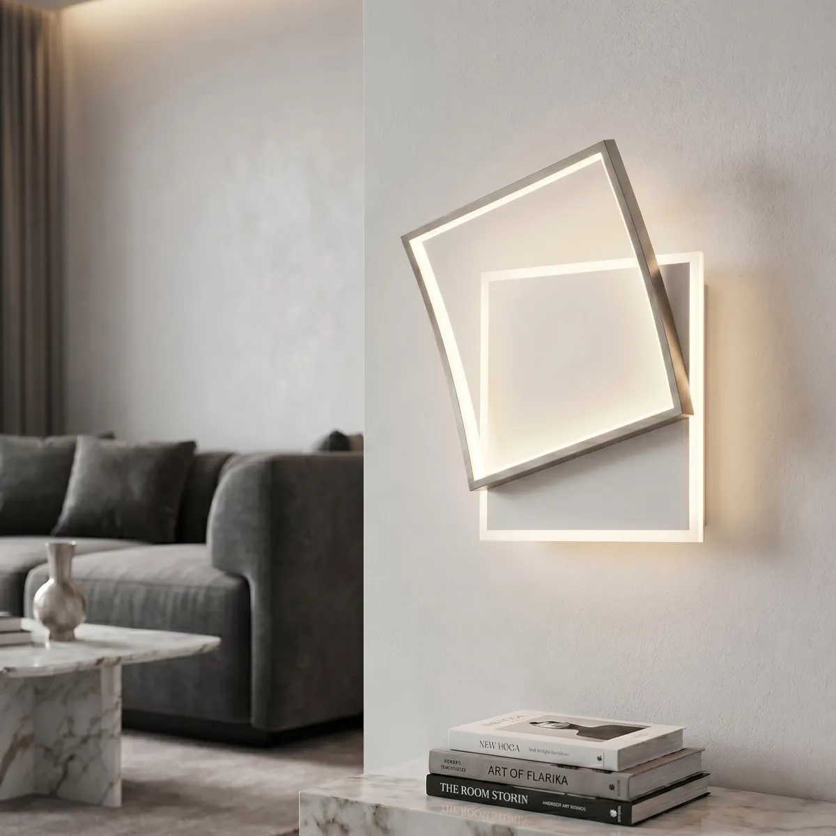 Moderne 42-W-LED-Deckenleuchte für den Innenbereich |...