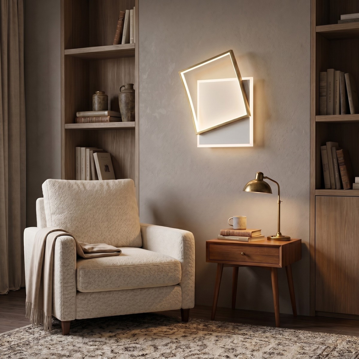 Moderne 42-W-LED-Deckenleuchte für den Innenbereich |...