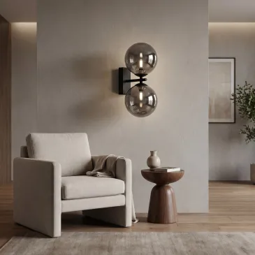 Moderne Wandleuchte in Gold...