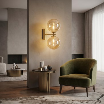 Applique led HONEY color ottone