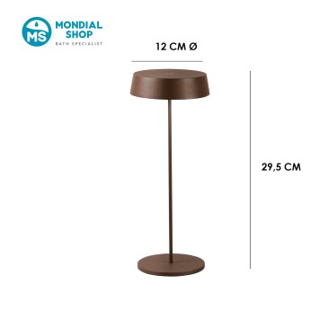 Lampe de table LED rechargeable | Mondialshop