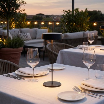 Lampe de table LED rechargeable | Mondialshop