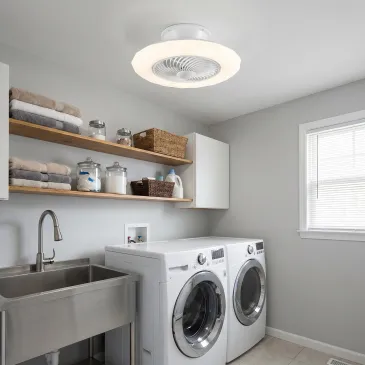 Plafonnier LED 40 W avec ventilateur intégré | Mondialshop