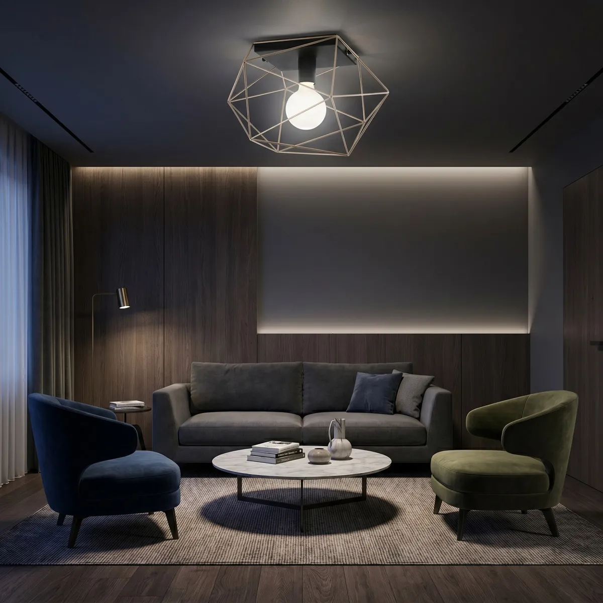 Moderne E27-Deckenleuchte | Mondialshop