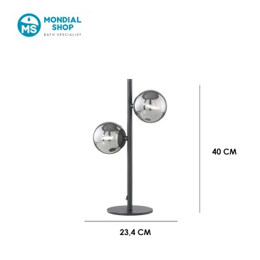 Scheda tecnica Lampada da tavolo color Nero HONEY-L2