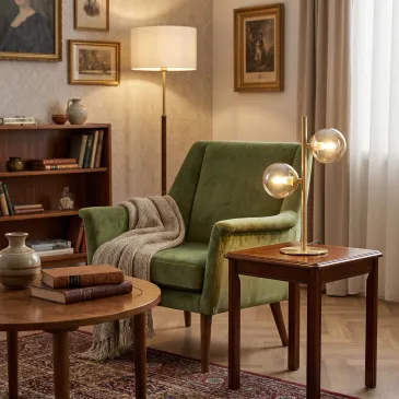 Lampe de table moderne 2xG9 | Mondialshop