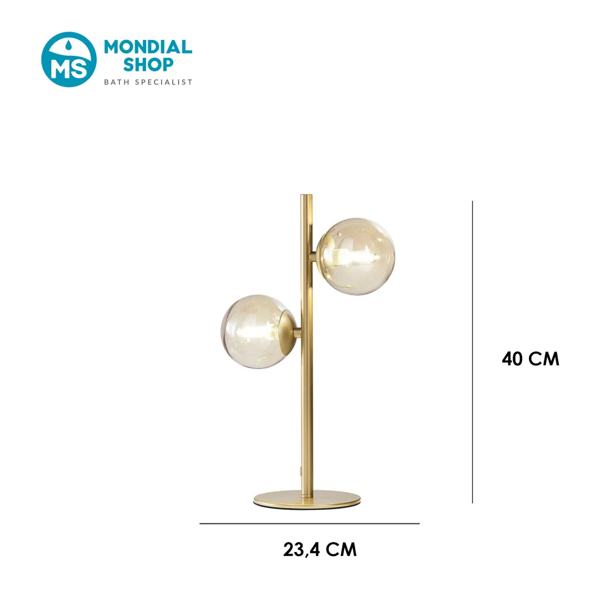 Moderne Tischleuchte 2xG9 | Mondialshop