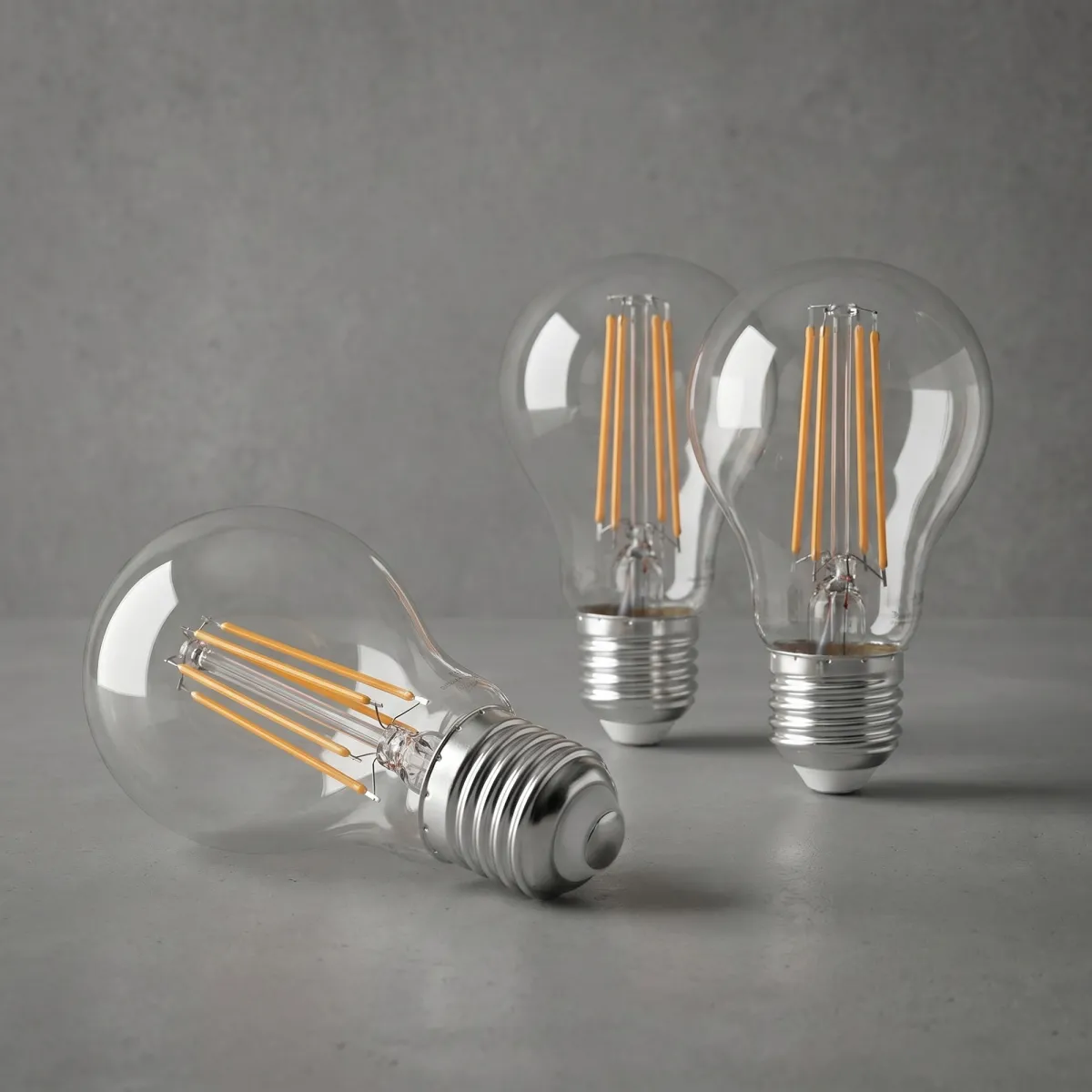 Ampoules LED à filament E27 3,8 W | Mondialshop