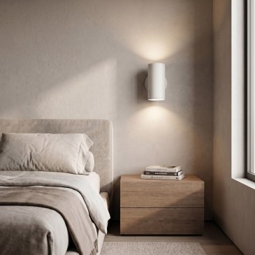 Applique murale ronde à LED à double émission | Mondialshop