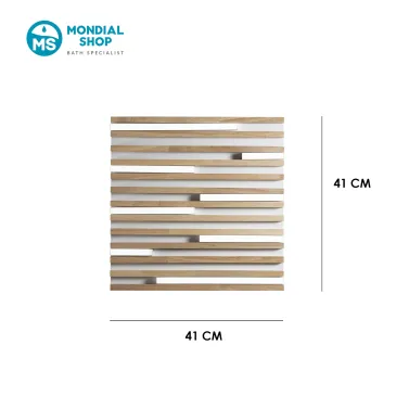 Plafonnier LED 24 W en érable ou chêne | Mondialshop