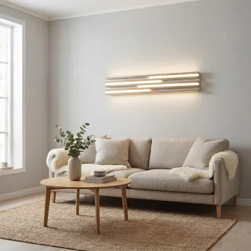 Moderne rechteckige Badezimmer-Wandleuchte | Mondialshop