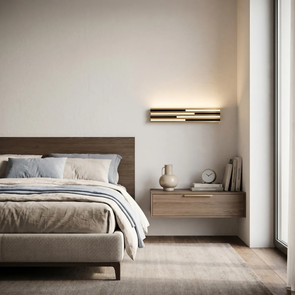 Plafoniera led nera per interni