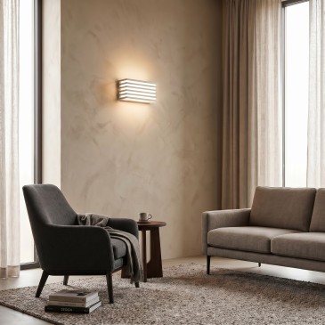 Applique murale LED double émission 12 W | Mondialshop