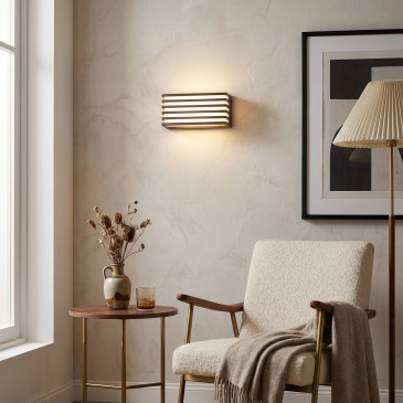 Applique murale LED double émission 12 W | Mondialshop