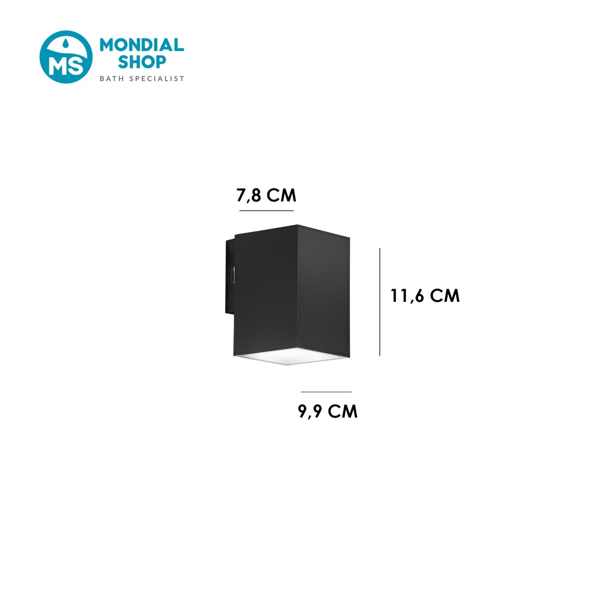 Applique murale intérieure LED moderne 8W | Mondialshop