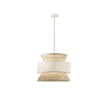 Lampadario a Sospensione in Rattan E27 | Mondialshop
