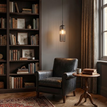 Suspension moderne en verre (E27) | Mondialshop