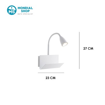 Lampe de lecture flexible GU10 | Mondialshop